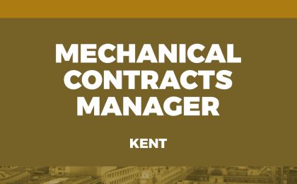 Mechanical Contracts Manager Kent