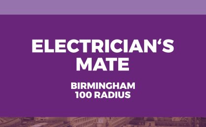 Electricians mate birmingham 100 mile radius